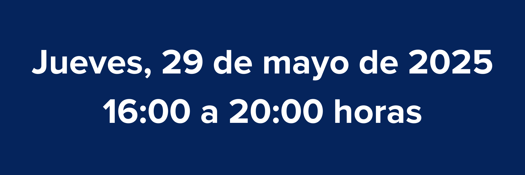 Save the date