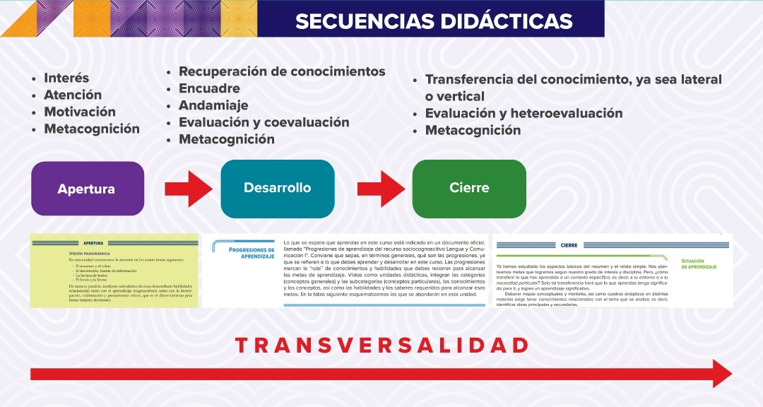 La serie de Hábtiat 1.0 cuenta con distintas secuencias didacticas con su apertura, desarrollo y cierre.